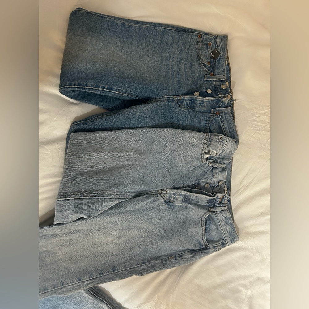 LEVIS + PACSUN JEANS 
both size 24 
dark wash never worn